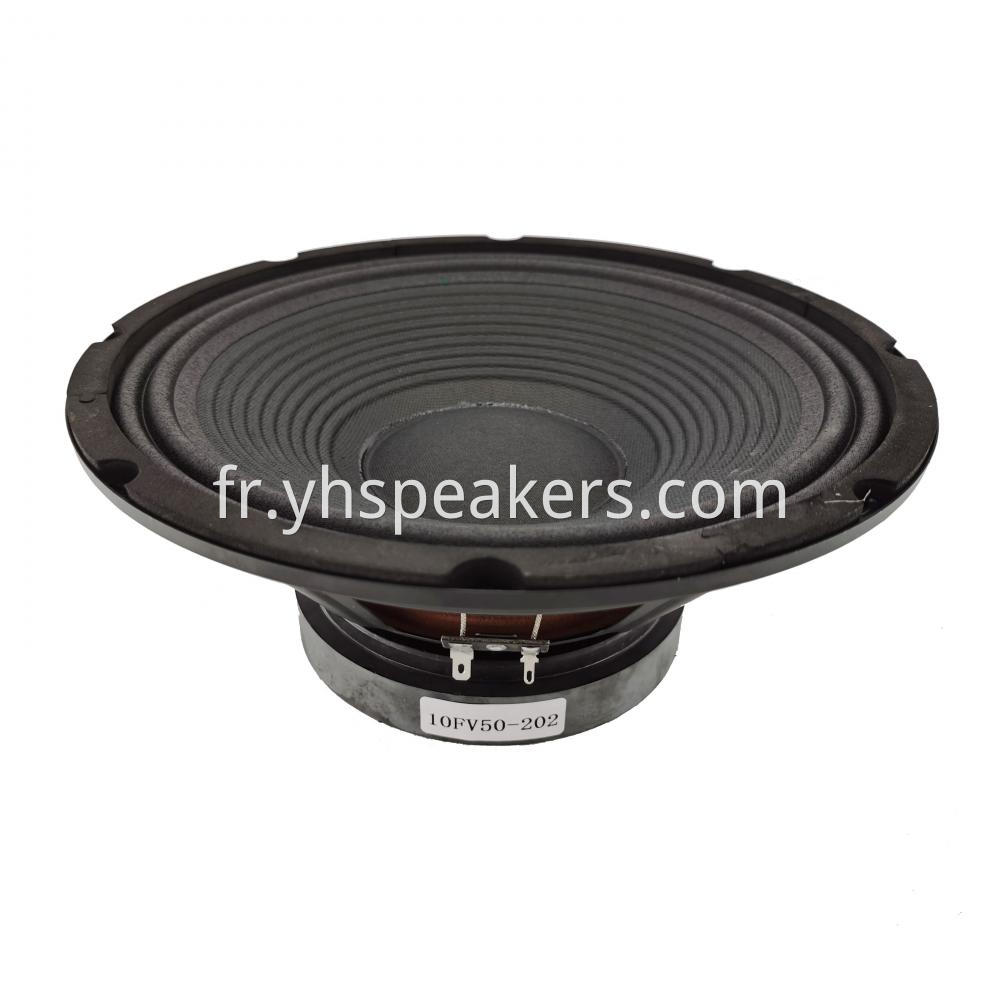 Metal Basket 10 Inch Pro Audio Woofer